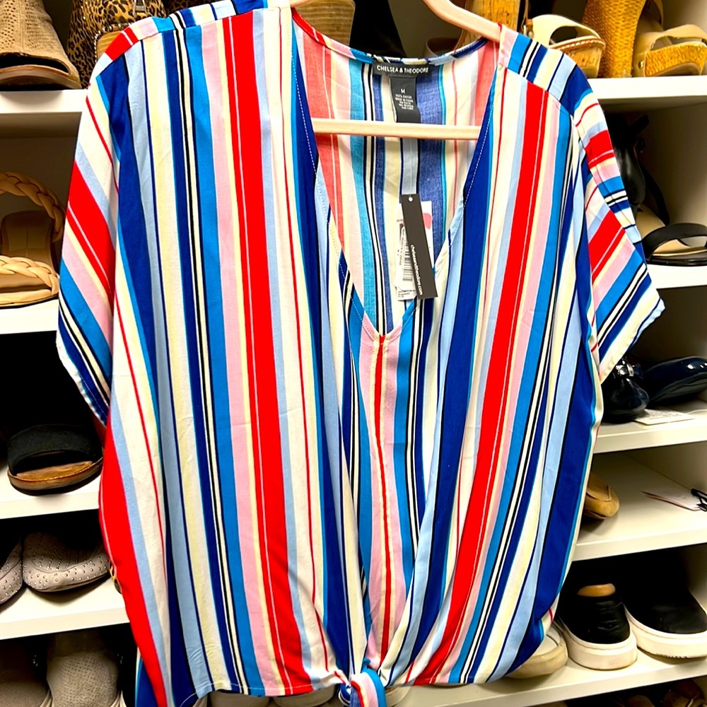 Nwt striped top medium